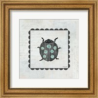 Framed Ladybug Stamp