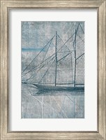 Framed Danielas Sailboat III