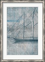 Framed Danielas Sailboat III