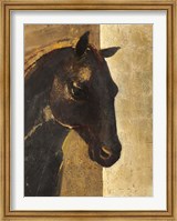Framed Trojan Horse I Gold