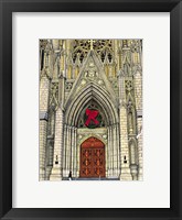 Framed Saint Patrick's Cathedral, New York, Ny