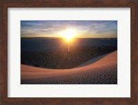Framed Curved Dune Spot Removed