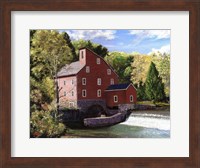 Framed Red Mill