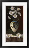 Framed Daisies in Royal Worchester