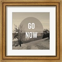 Framed Foggy Mountain Motivation I