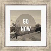 Framed Foggy Mountain Motivation I