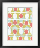 Retro Stems I Framed Print