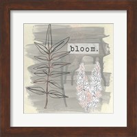 Framed Garden Scrapbook III