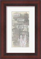 Framed Garden Scrapbook V