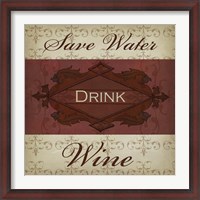 Framed Wine Phrases I