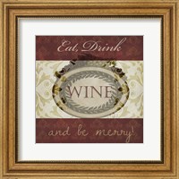 Framed Wine Phrases II