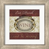 Framed Wine Phrases II