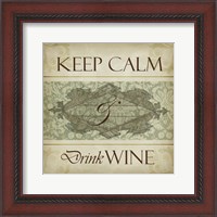 Framed Wine Phrases V