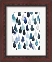 Framed Water Drops I