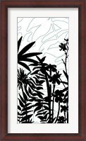 Framed Rainforest Ferns I