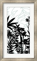 Framed Rainforest Ferns I