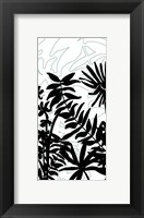 Framed Rainforest Ferns II