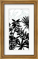 Framed Rainforest Ferns II