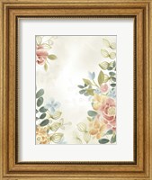 Framed Soft Flower Collection II