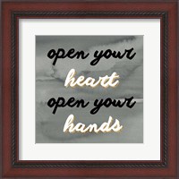 Framed Watercolor Quote II