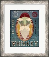 Framed Fisherman VIII Old Salt Whiskey