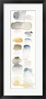 Framed Watercolor Swatch Panel Neutral I