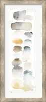 Framed Watercolor Swatch Panel Neutral I