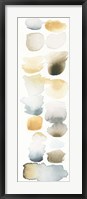 Watercolor Swatch Panel Neutral II Framed Print