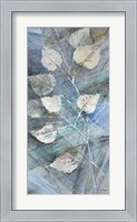 Framed Silver Leaves I