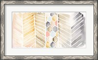 Framed Watercolor Chevron