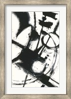 Framed Expression Abstract II White