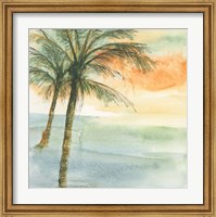 Framed Island Sunset I