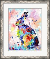 Framed Color Hare