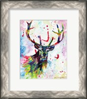 Framed Color Stag