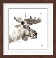 Framed Moose