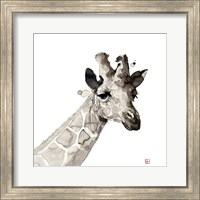 Framed Giraffe