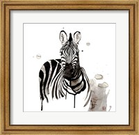 Framed Zebra I