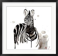 Framed Zebra I