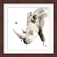 Framed Rhino