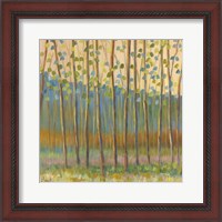 Framed Through Pastel Trees