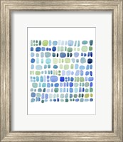 Framed Series Sea Glass No. III