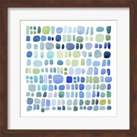 Framed Series Sea Glass No. III