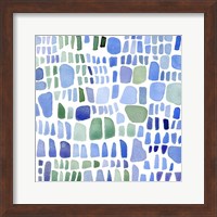 Framed Series Sea Glass No. IV