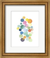 Framed Series Colored Dots No. III