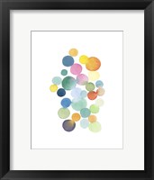 Framed Series Colored Dots No. III