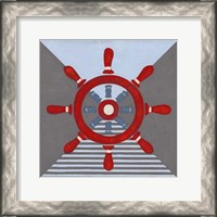 Framed Nautical Graphic IV