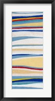 Wavy Lines I Framed Print