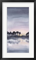 Bayside Sunset I Framed Print