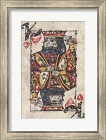 Framed King of Hearts