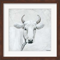 Framed January Cow I